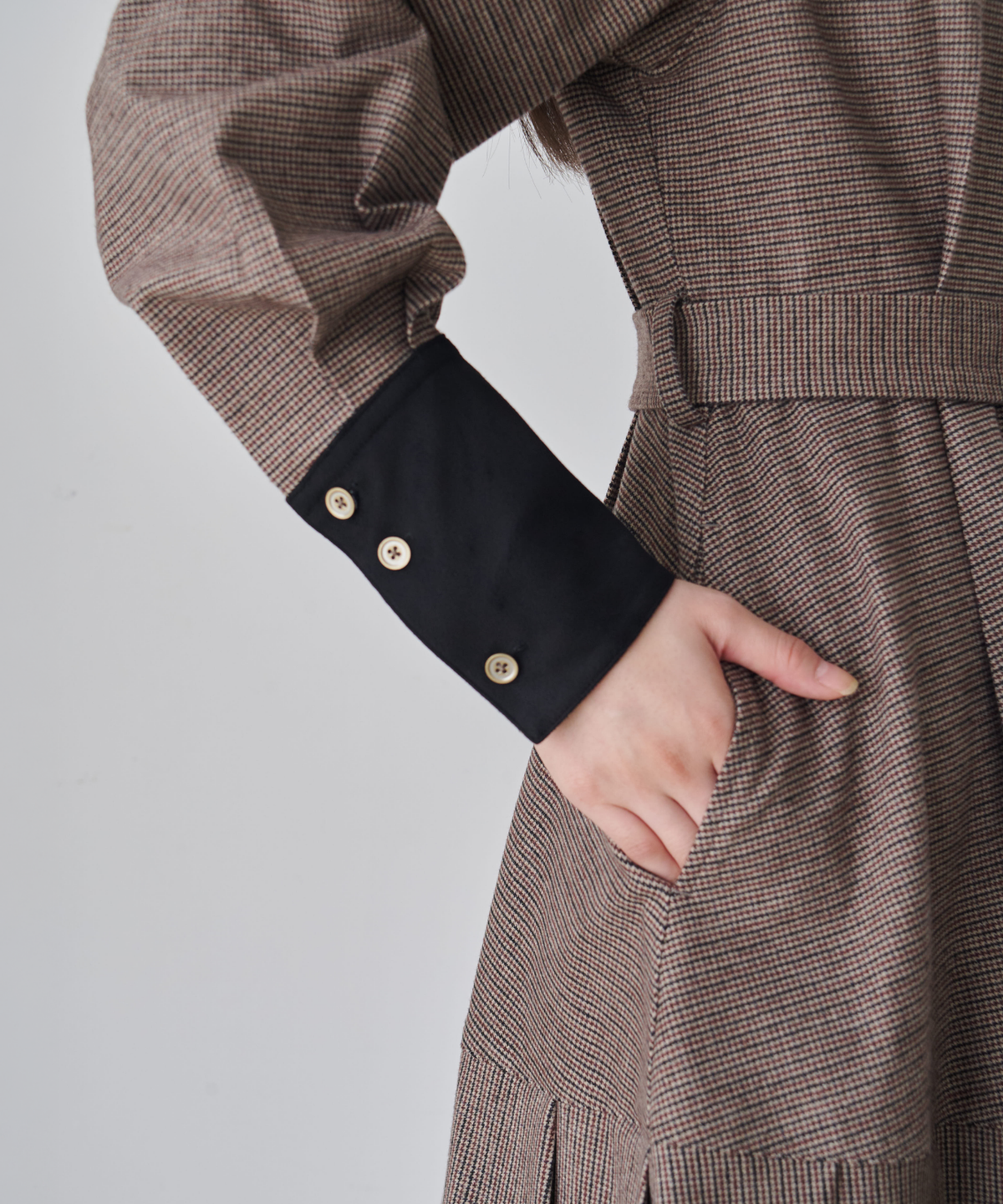 ≪通常販売≫gunclub check bicolor mini onepiece （ガンクラブチェックバイカラーミニワンピース）≪2026年10月19日12:00販売開始≫