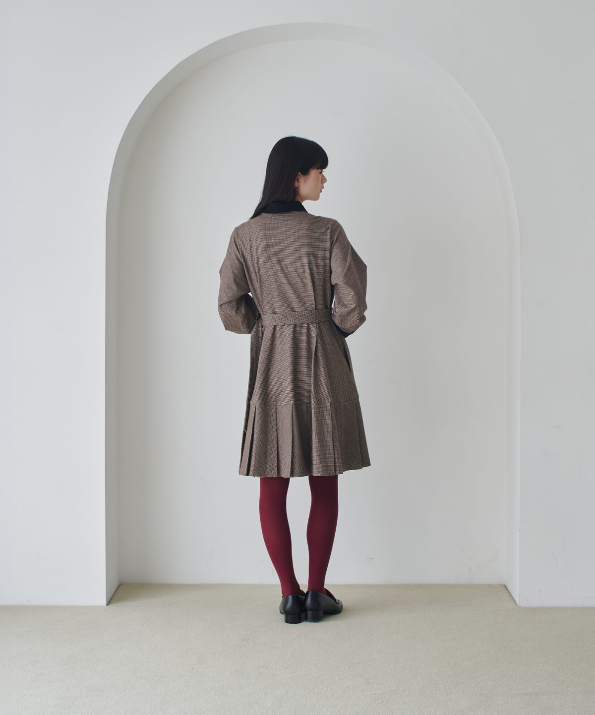 ≪通常販売≫gunclub check bicolor mini onepiece （ガンクラブチェックバイカラーミニワンピース）≪2026年10月19日12:00販売開始≫