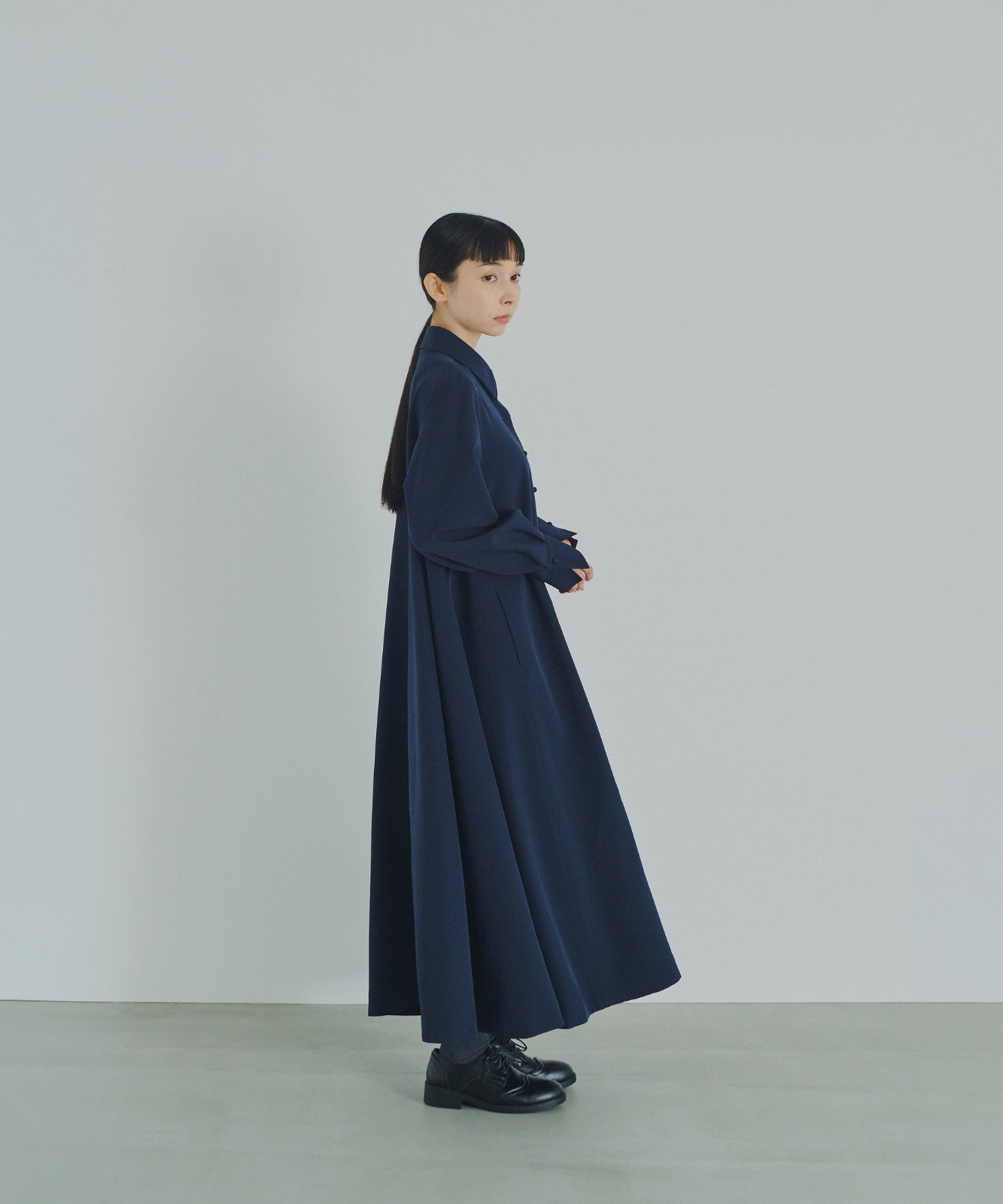 ≪通常販売≫primitive shirt collar dress （プリミティブシャツカラードレス）≪2026年9月11日12:00販売開始≫