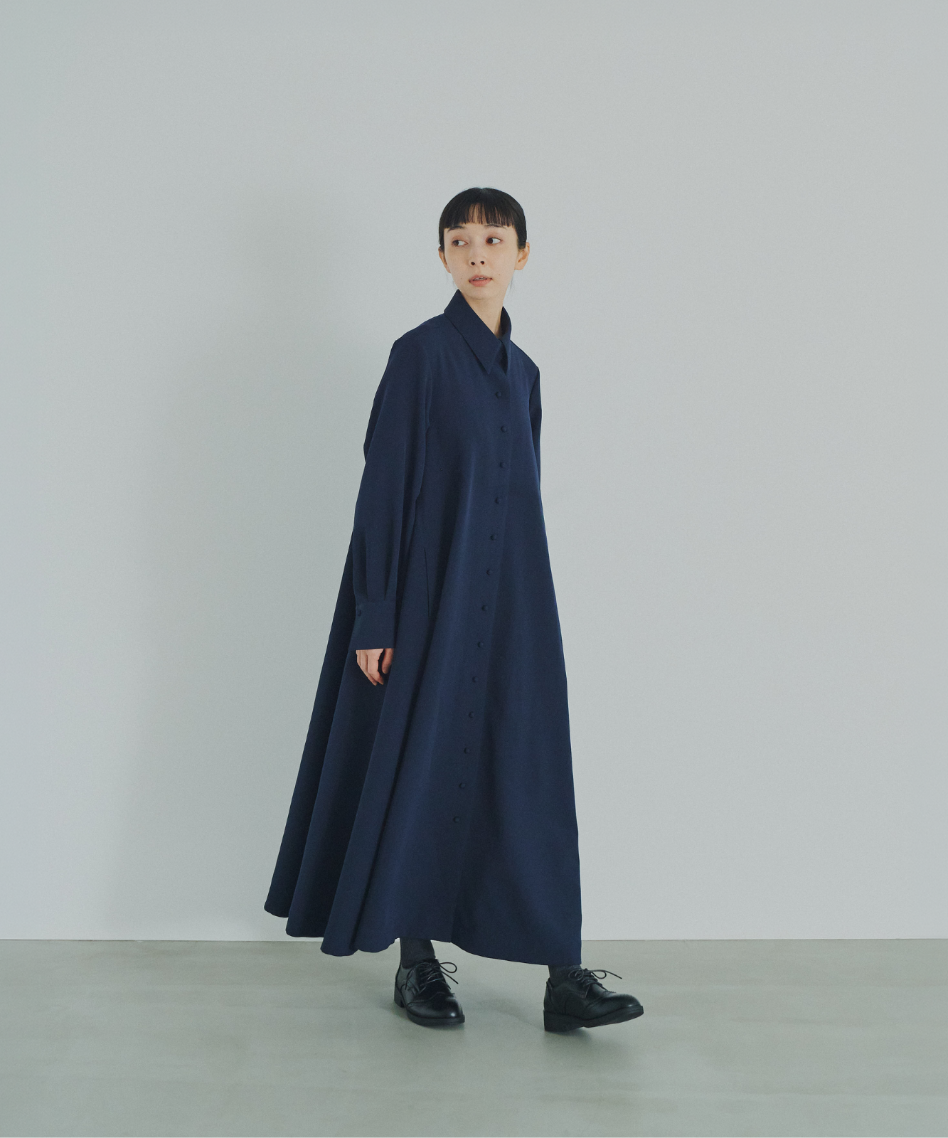 ≪通常販売≫primitive shirt collar dress （プリミティブシャツカラードレス）≪2026年9月11日12:00販売開始≫