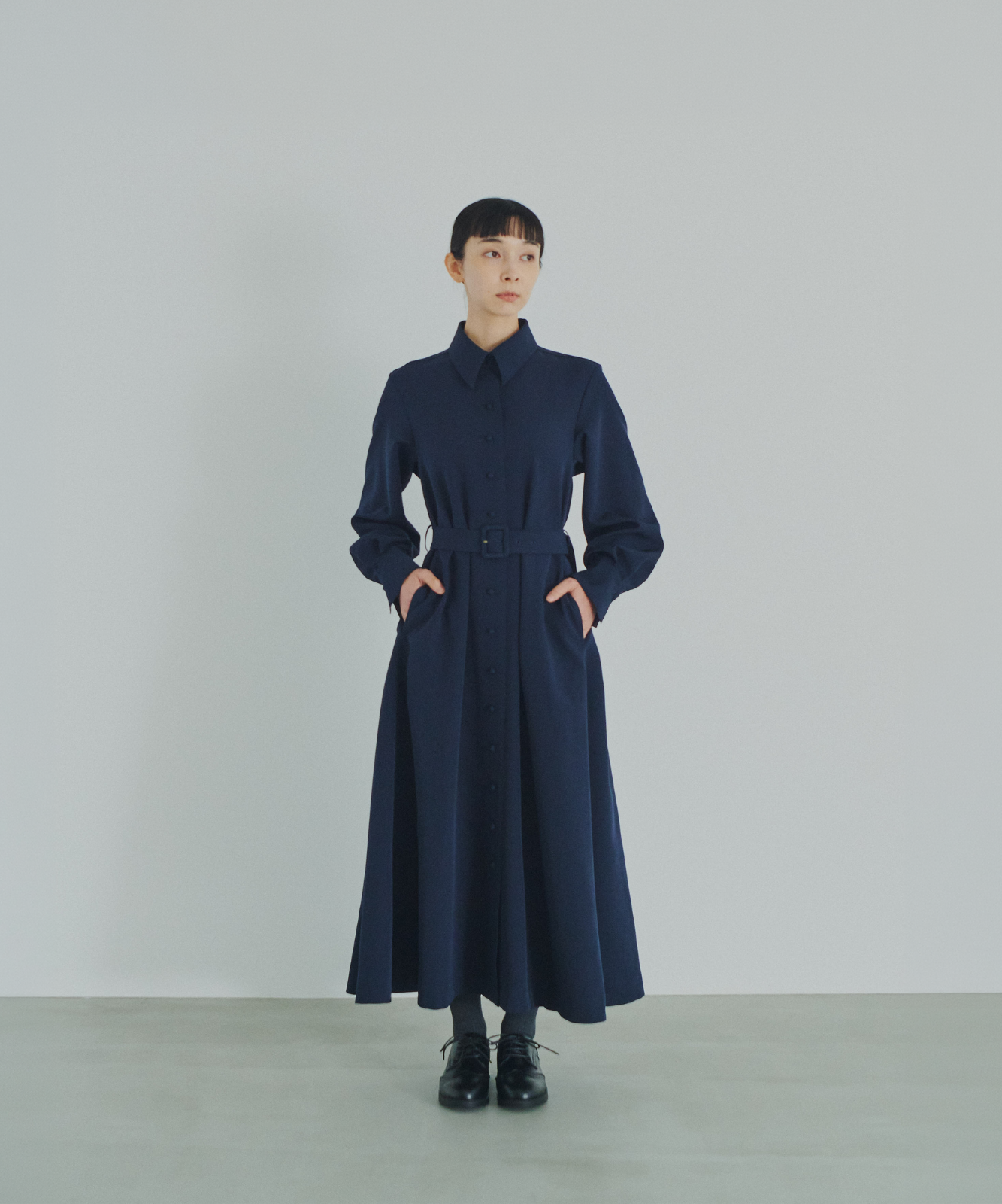 ≪通常販売≫primitive shirt collar dress （プリミティブシャツカラードレス）≪2026年9月11日12:00販売開始≫