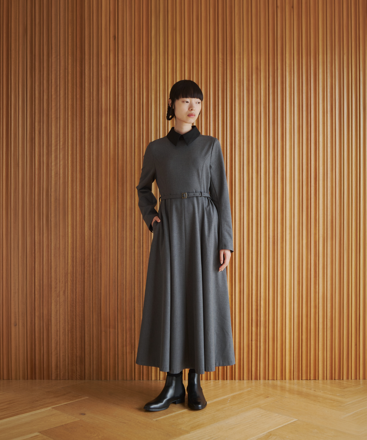 ≪通常販売≫black collar dress （ブラックカラードレス）≪2026年10月14日12:00販売開始≫