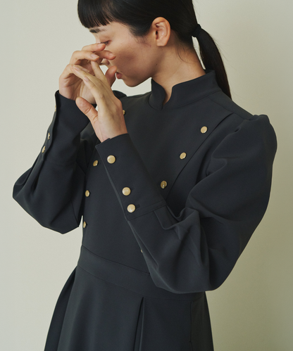 ≪通常販売≫double button classical dress （ダブルボタンクラシカルドレス）≪2026年10月26日12:00販売開始≫