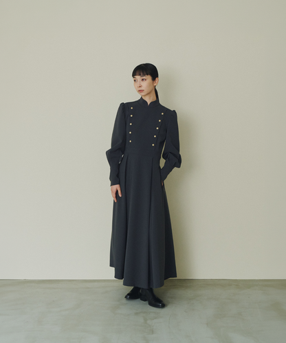 ≪通常販売≫double button classical dress （ダブルボタンクラシカルドレス）≪2026年10月26日12:00販売開始≫