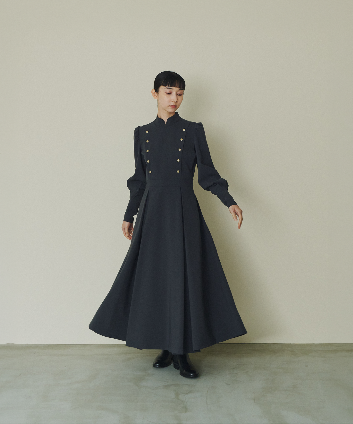≪通常販売≫double button classical dress （ダブルボタンクラシカルドレス）≪2026年10月26日12:00販売開始≫