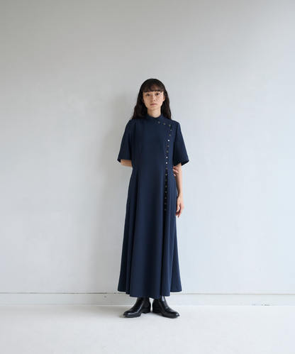≪通常販売≫gold button easy flap dress（ゴールドボタンイージーフラップドレス）≪2026年8月3日12:00販売開始≫