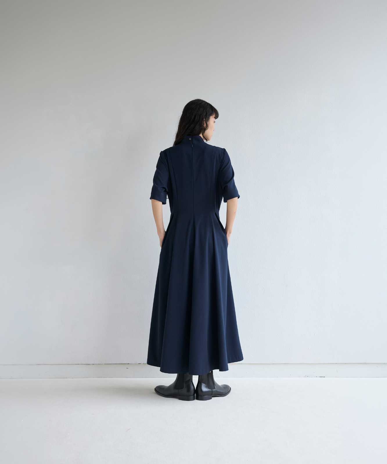 ≪通常販売≫gold button easy flap dress（ゴールドボタンイージーフラップドレス）≪2026年8月3日12:00販売開始≫