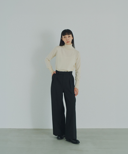 ≪通常販売≫wool like wide slacks （ウールライクワイドスラックス）≪2026年9月16日12:00販売開始≫