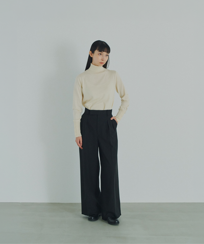 ≪通常販売≫wool like wide slacks （ウールライクワイドスラックス）≪2026年9月16日12:00販売開始≫