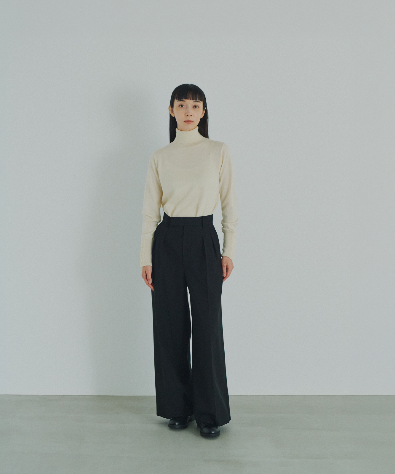 ≪通常販売≫wool like wide slacks （ウールライクワイドスラックス）≪2026年9月16日12:00販売開始≫