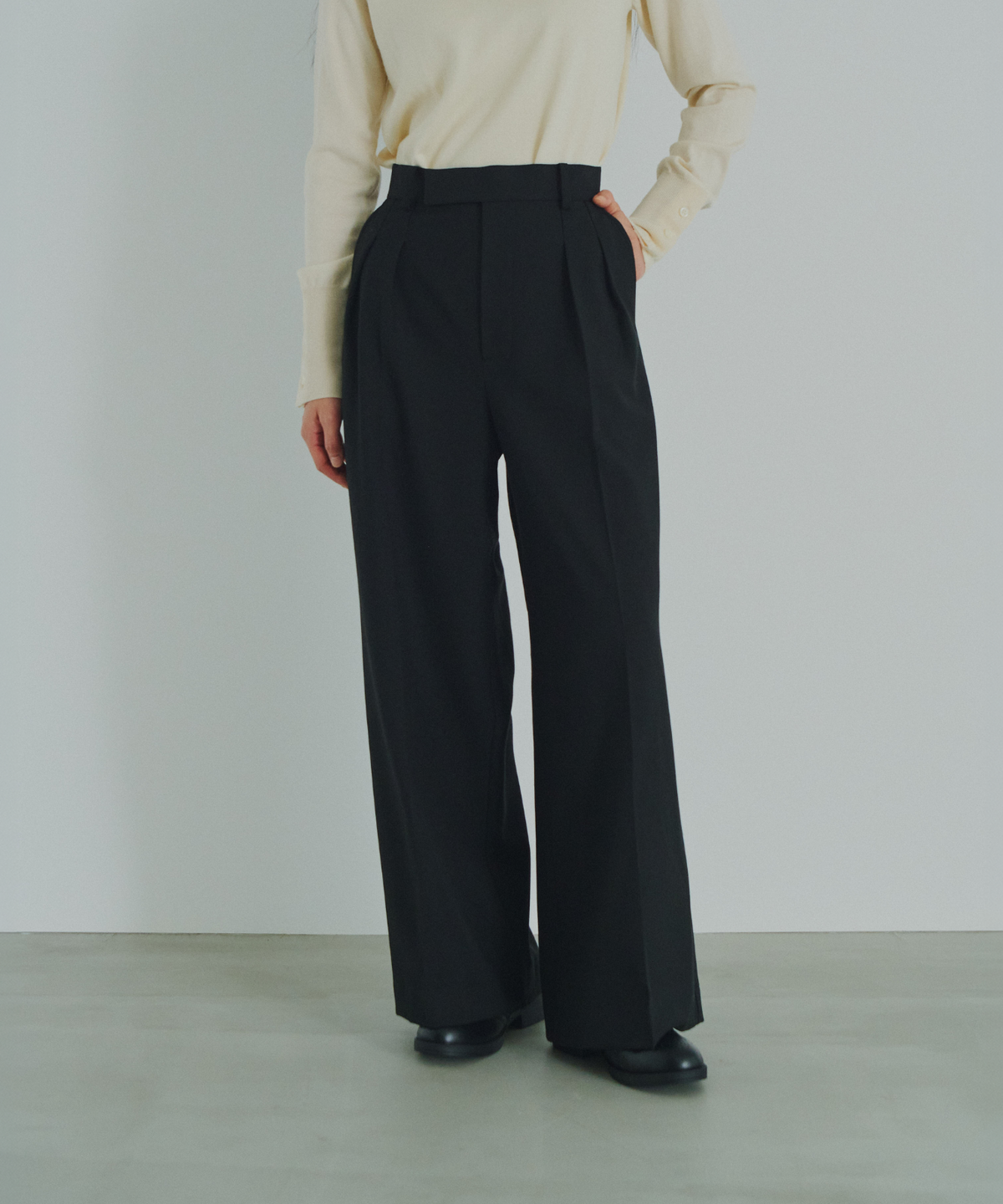 ≪通常販売≫wool like wide slacks （ウールライクワイドスラックス）≪2026年9月16日12:00販売開始≫