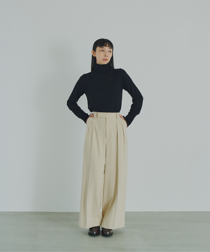 ≪通常販売≫wool like wide slacks （ウールライクワイドスラックス）≪2026年9月16日12:00販売開始≫