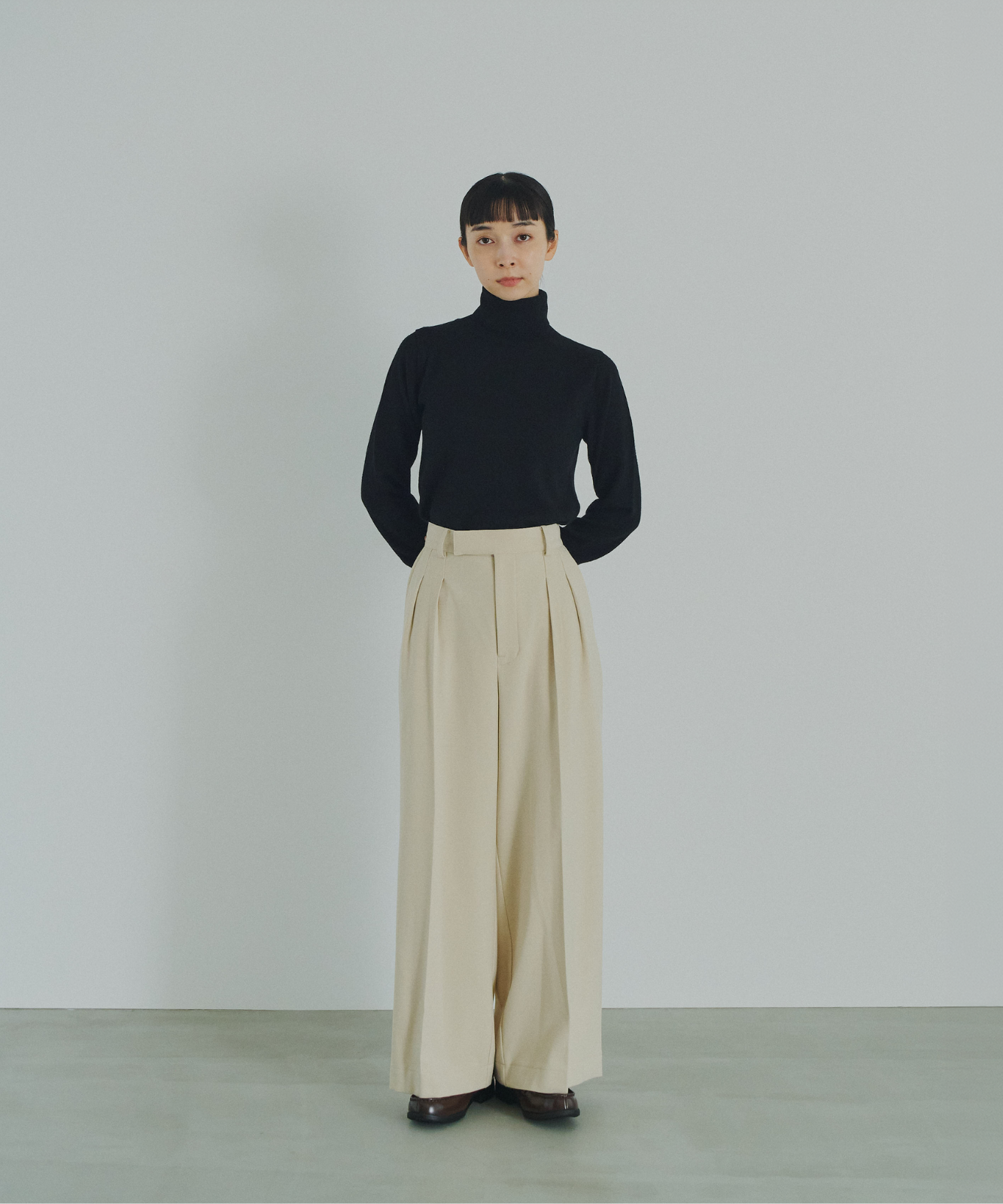≪通常販売≫wool like wide slacks （ウールライクワイドスラックス）≪2026年9月16日12:00販売開始≫