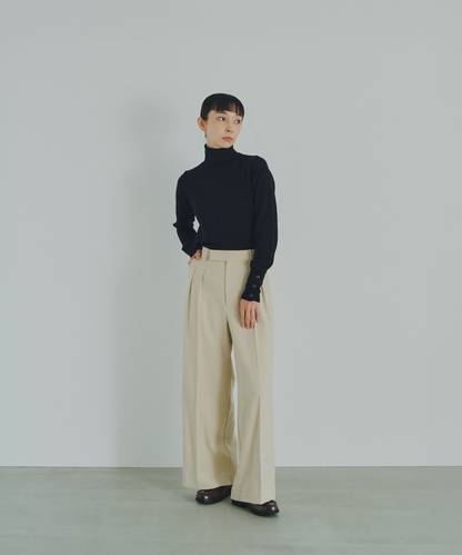 ≪通常販売≫wool like wide slacks （ウールライクワイドスラックス）≪2026年9月16日12:00販売開始≫