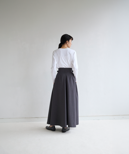 ≪通常販売≫side adjust flare skirt （サイドアジャストフレアスカート）≪2026年8月26日12:00販売開始≫