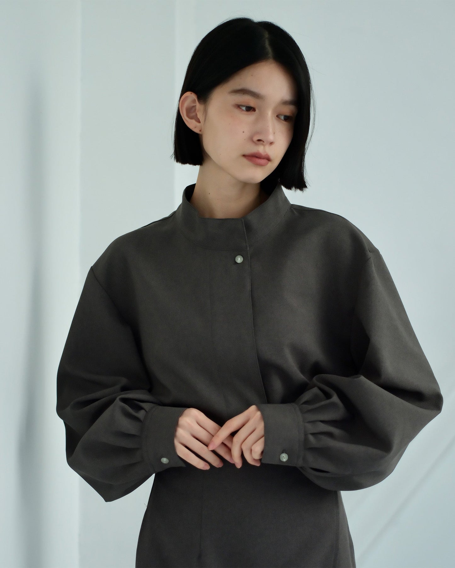 ≪通常販売≫high neck blouse（ハイネックブラウス）≪2025年3月28日15:00販売開始≫