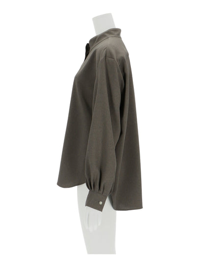 ≪予約販売≫high neck blouse（ハイネックブラウス）≪2023年8月14日19:00販売開始≫≪2023年10月下旬発送予定≫