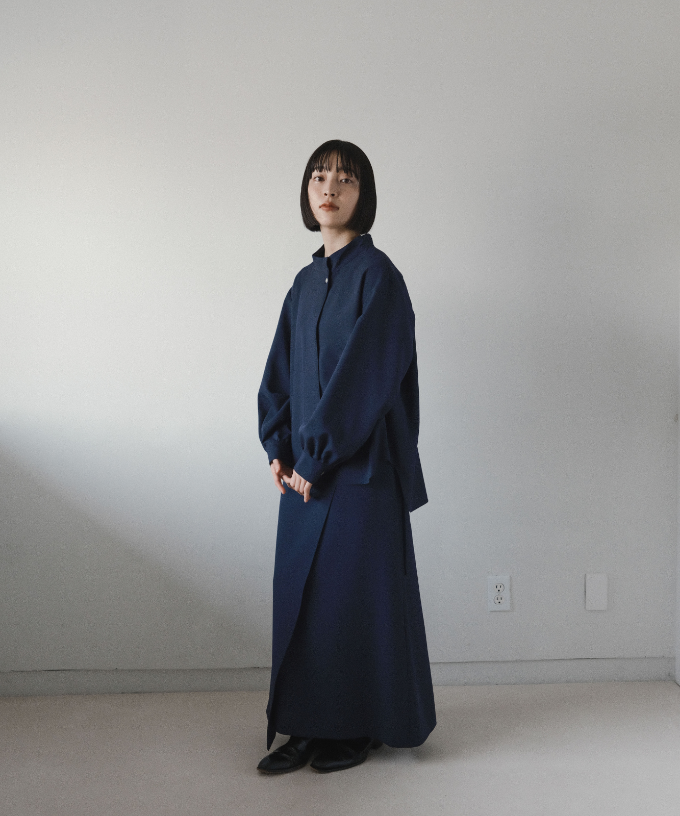 ≪在庫販売≫high neck blouse(ハイネックブラウス) – THE MUSEUM foufou ≪在庫販売≫high neck blouse(ハイネックブラウス) – THE MUSEUM foufou