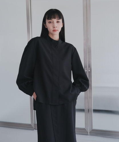 ≪予約販売≫high neck blouse（ハイネックブラウス）≪2023年8月23日19:00販売開始≫≪2023年10月下旬発送予定≫