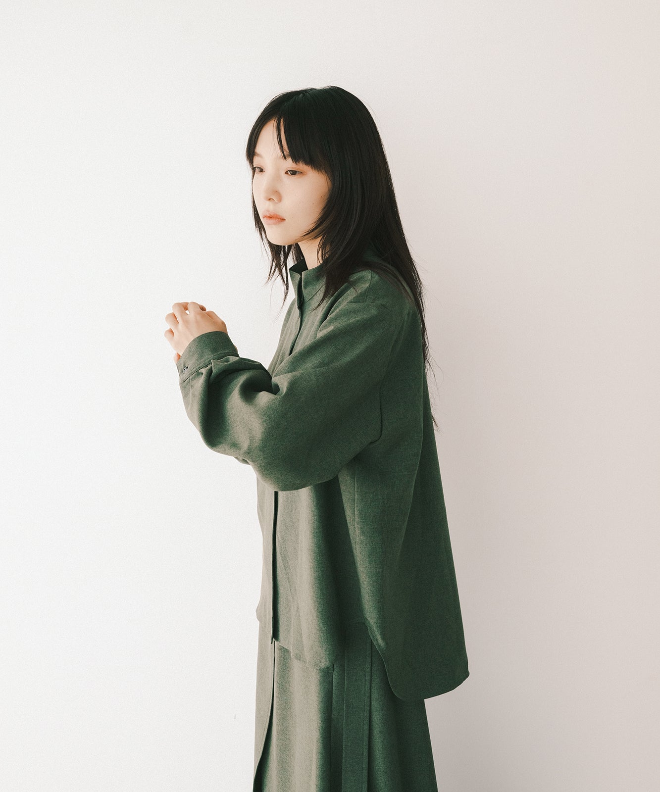 ≪在庫販売≫high neck blouse（ハイネックブラウス）≪2023年9月8日15:00販売開始≫