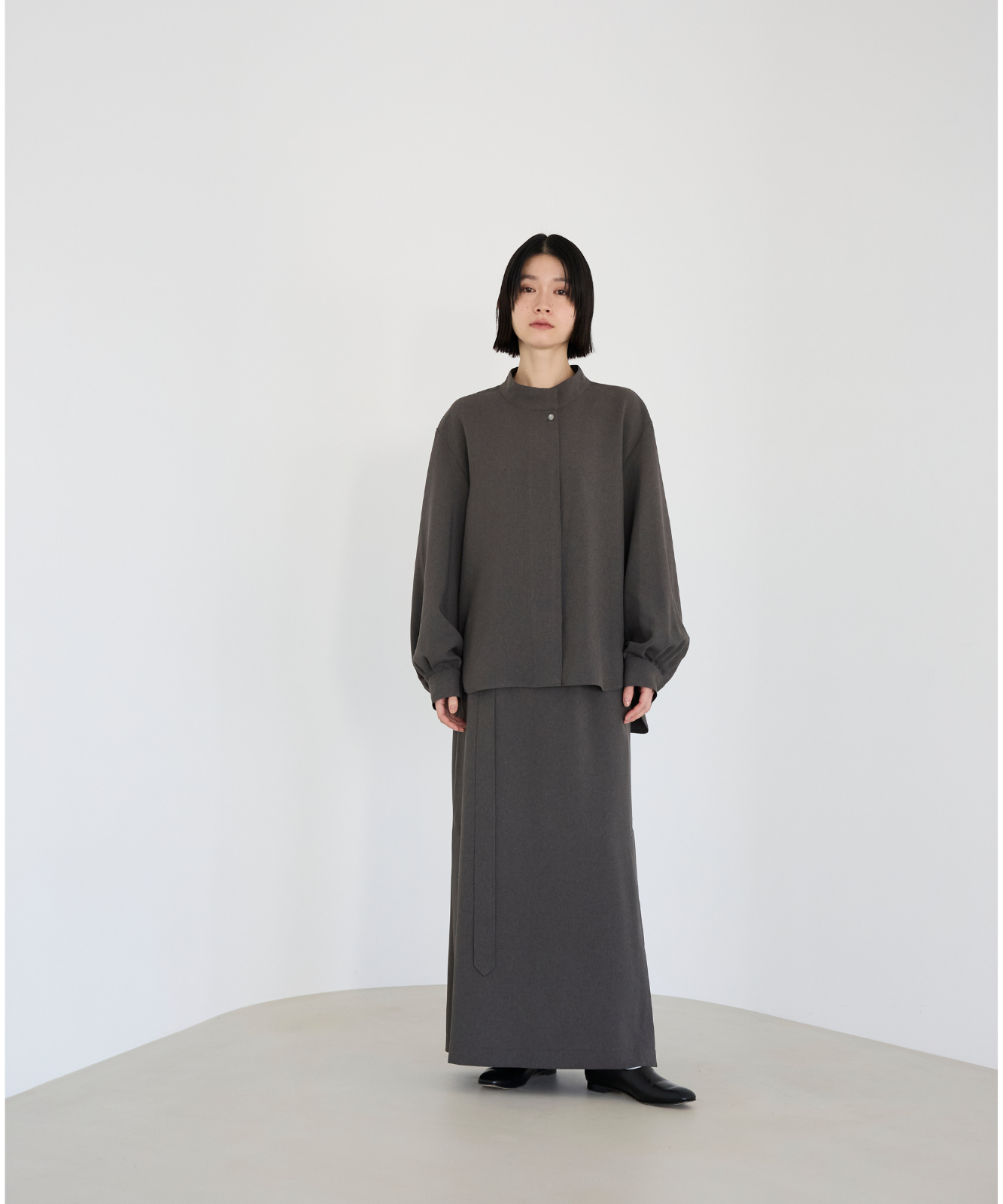 ≪通常販売≫high neck blouse(ハイネックブラウス) – THE MUSEUM foufou ≪通常販売≫high neck blouse(ハイネックブラウス) – THE MUSEUM foufou