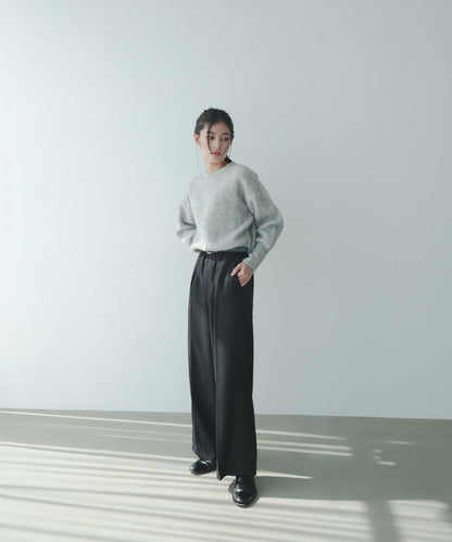 ≪通常販売≫wool-like wide pants （ウールライクワイドパンツ）