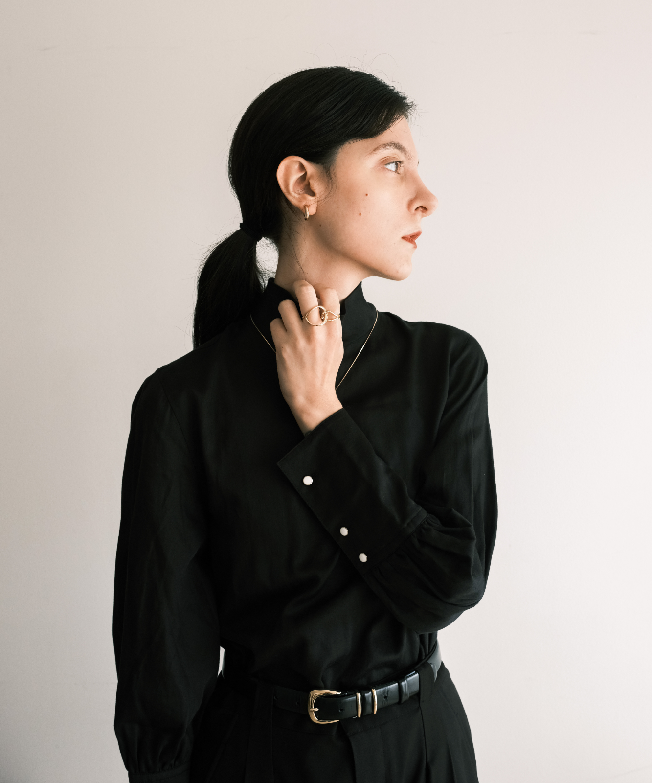 ≪通常販売≫high neck dress shirts (ハイネックドレスシャツ ≪通常販売≫high neck dress shirts (ハイネックドレスシャツ