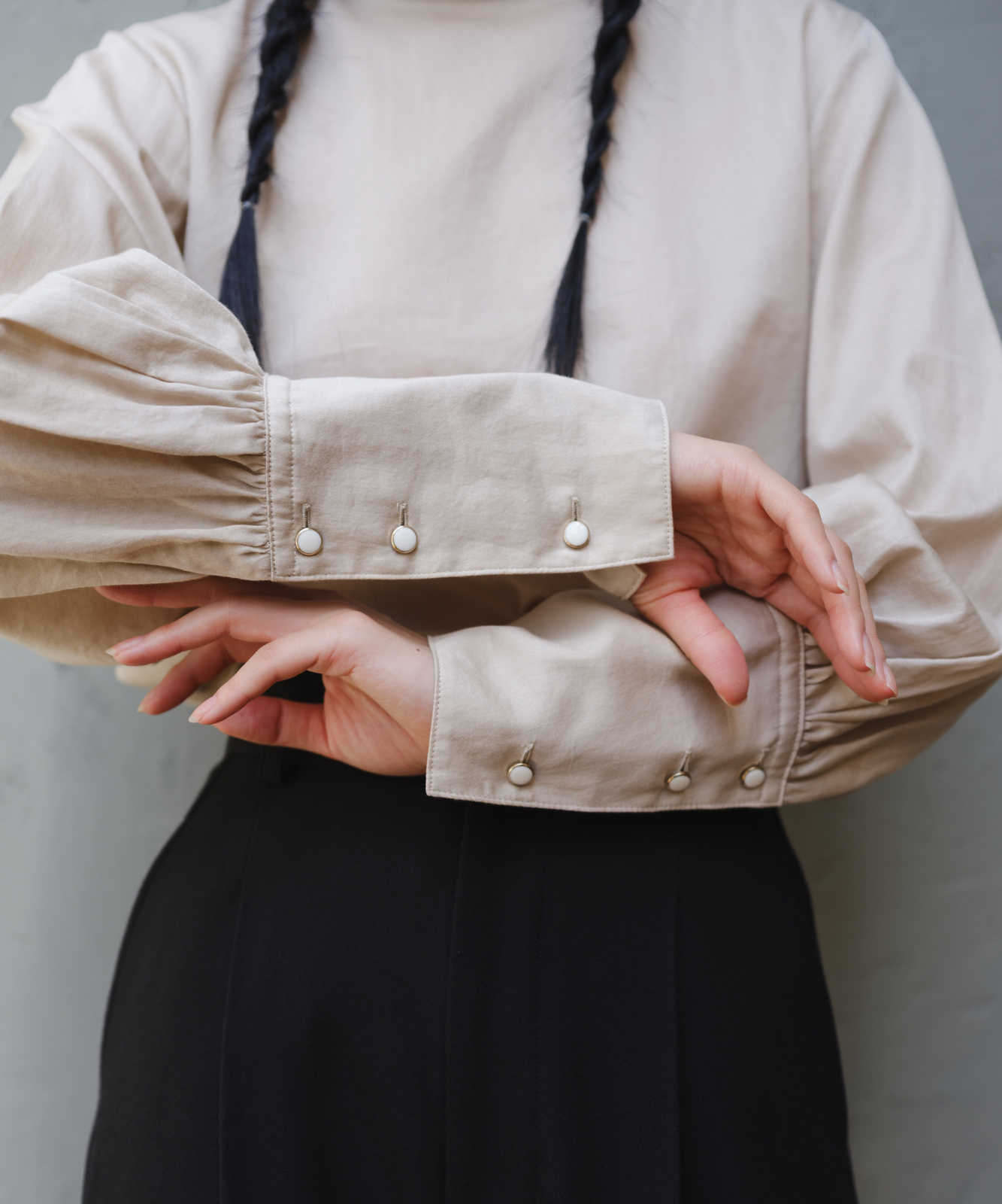 ≪通常販売≫high neck dress shirts （ハイネックドレスシャツ）≪2026年9月2日12:00販売開始≫