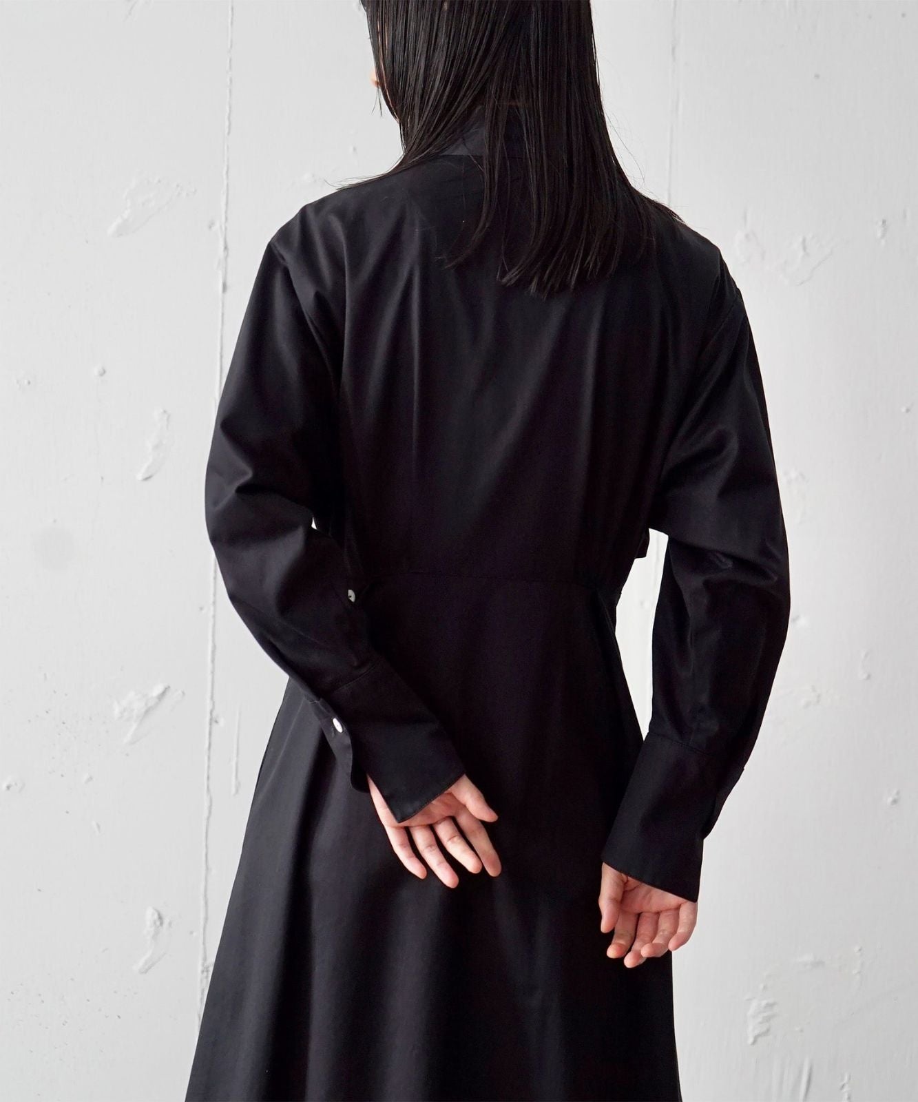 ≪在庫販売≫【THE DRESS #15】gun flap lap one piece（ガンフラップ  ラップワンピース）≪2023年9月29日15:00販売開始≫