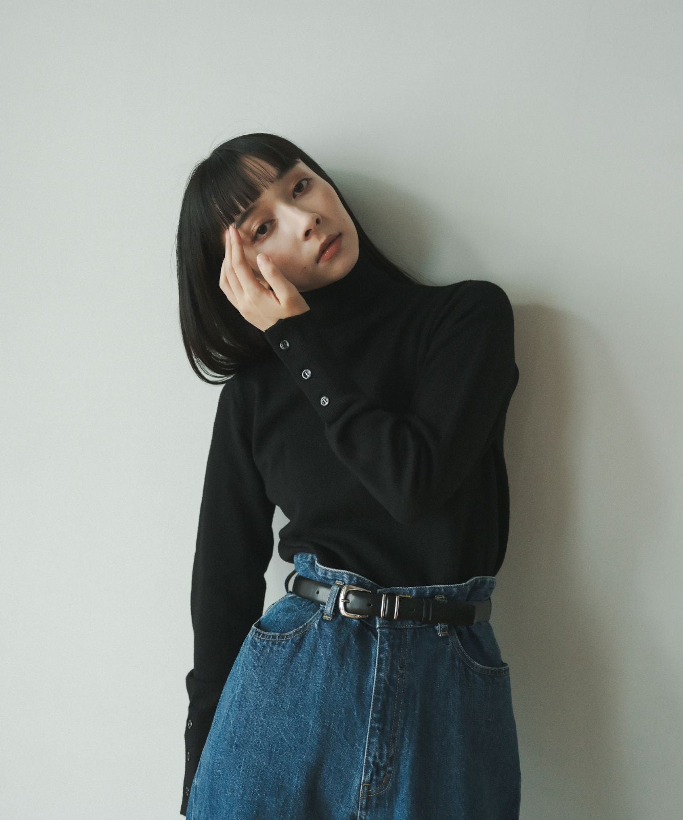 ≪通常販売≫high gauge turtleneck sweater（ハイゲージタートルネックセーター）