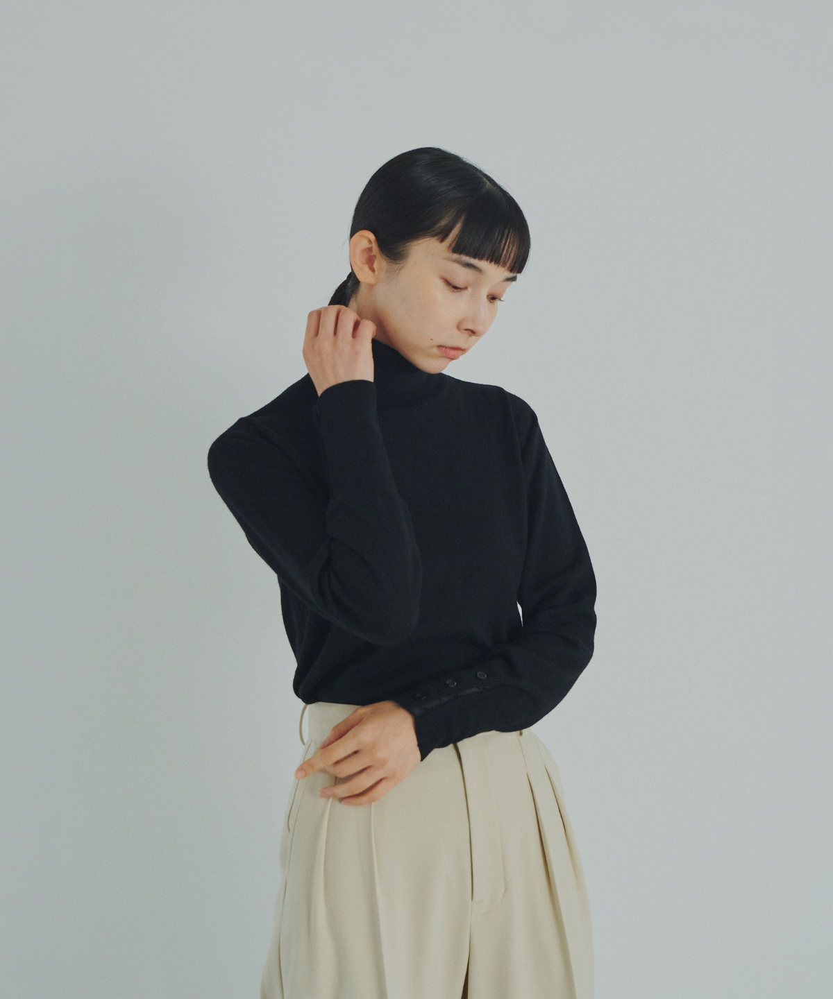 ≪通常販売≫high gauge turtleneck sweater（ハイゲージタートルネックセーター）≪2026年9月28日12:00販売開始≫