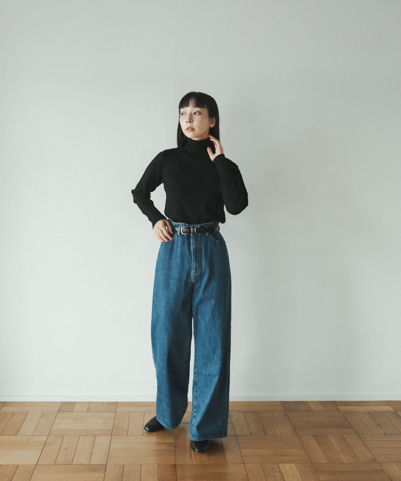 ≪在庫販売≫high gauge turtleneck sweater（ハイゲージ