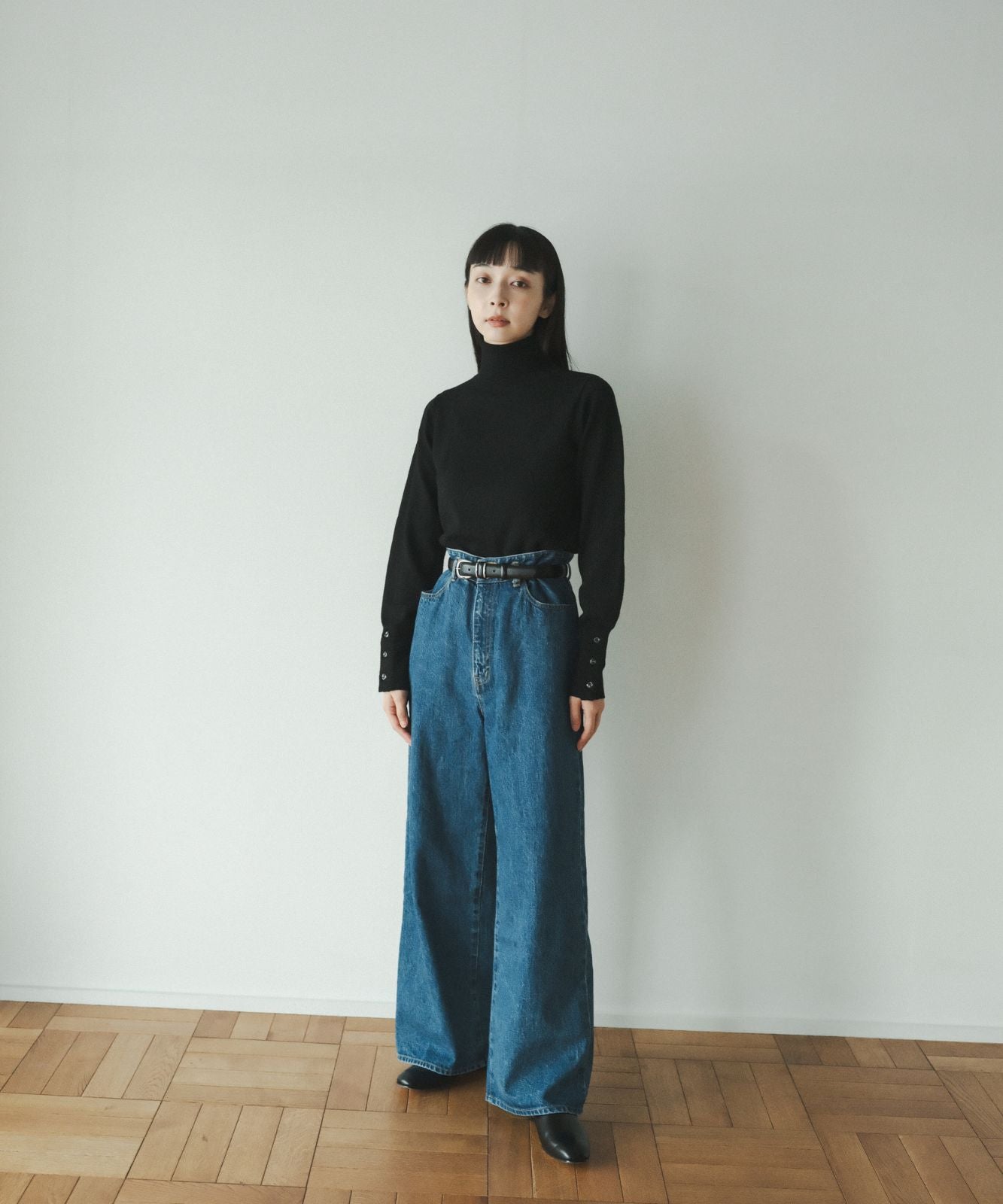 ≪在庫販売≫high gauge turtleneck sweater（ハイゲージ