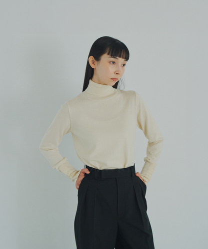 ≪通常販売≫high gauge turtleneck sweater（ハイゲージタートルネックセーター）≪2026年9月28日12:00販売開始≫