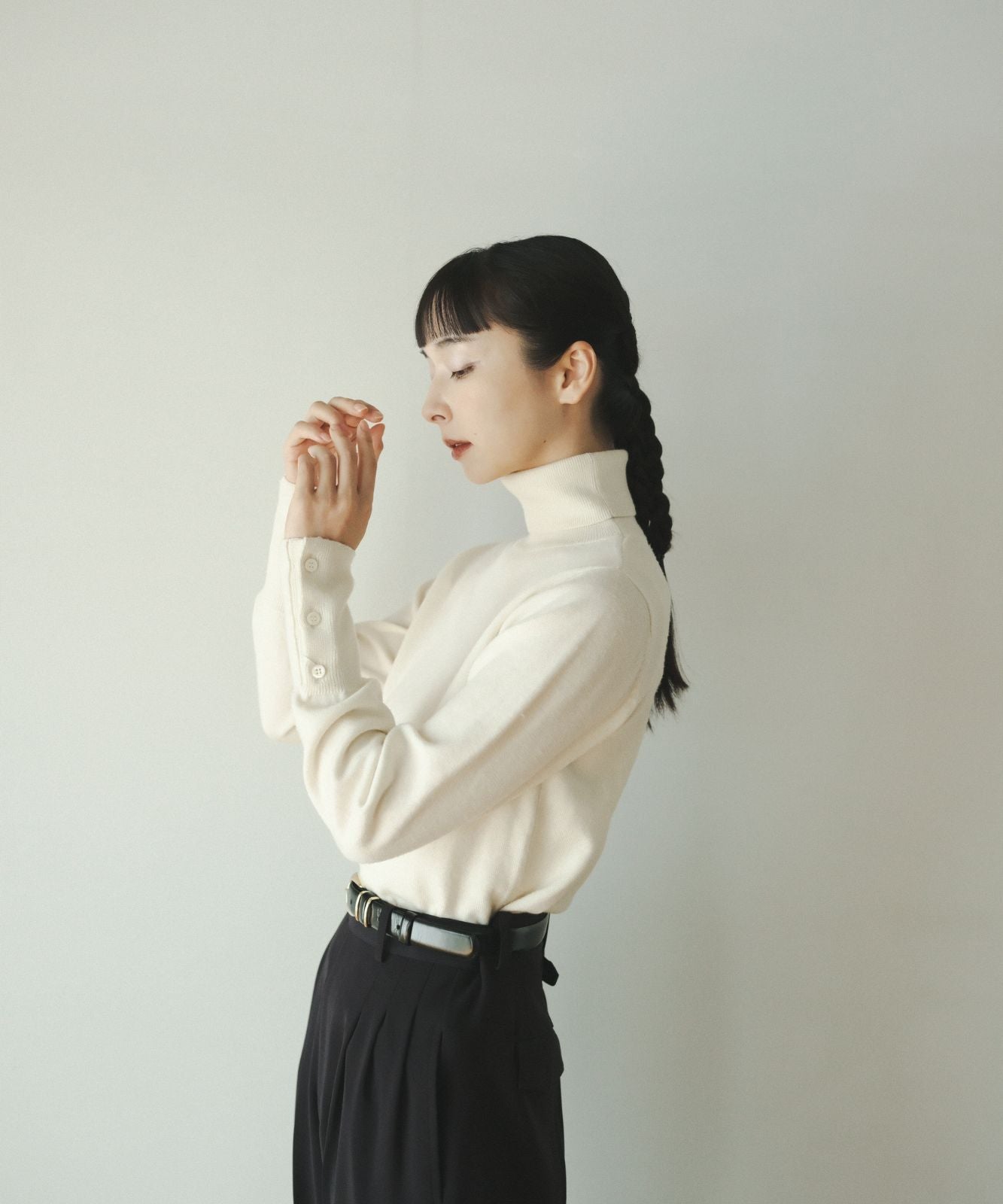 ≪通常販売≫high gauge turtleneck sweater（ハイゲージタートルネックセーター）