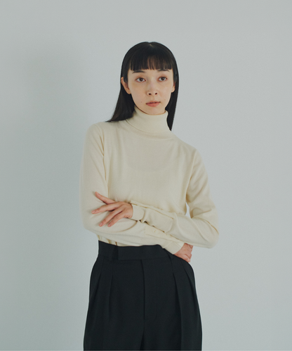 ≪通常販売≫high gauge turtleneck sweater（ハイゲージタートルネックセーター）≪2026年9月28日12:00販売開始≫