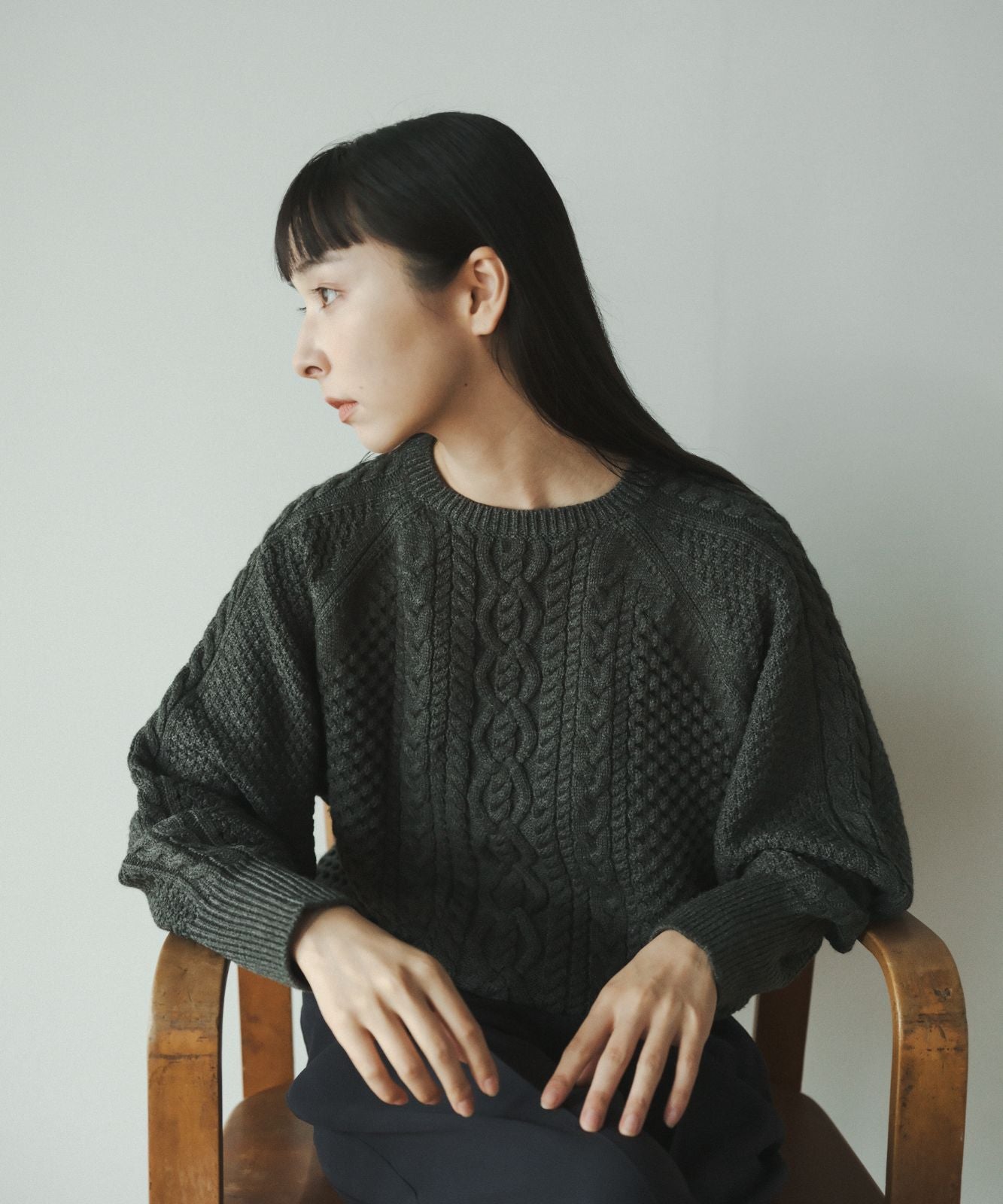 ≪在庫販売≫chunky sweater（チャンキーセーター）