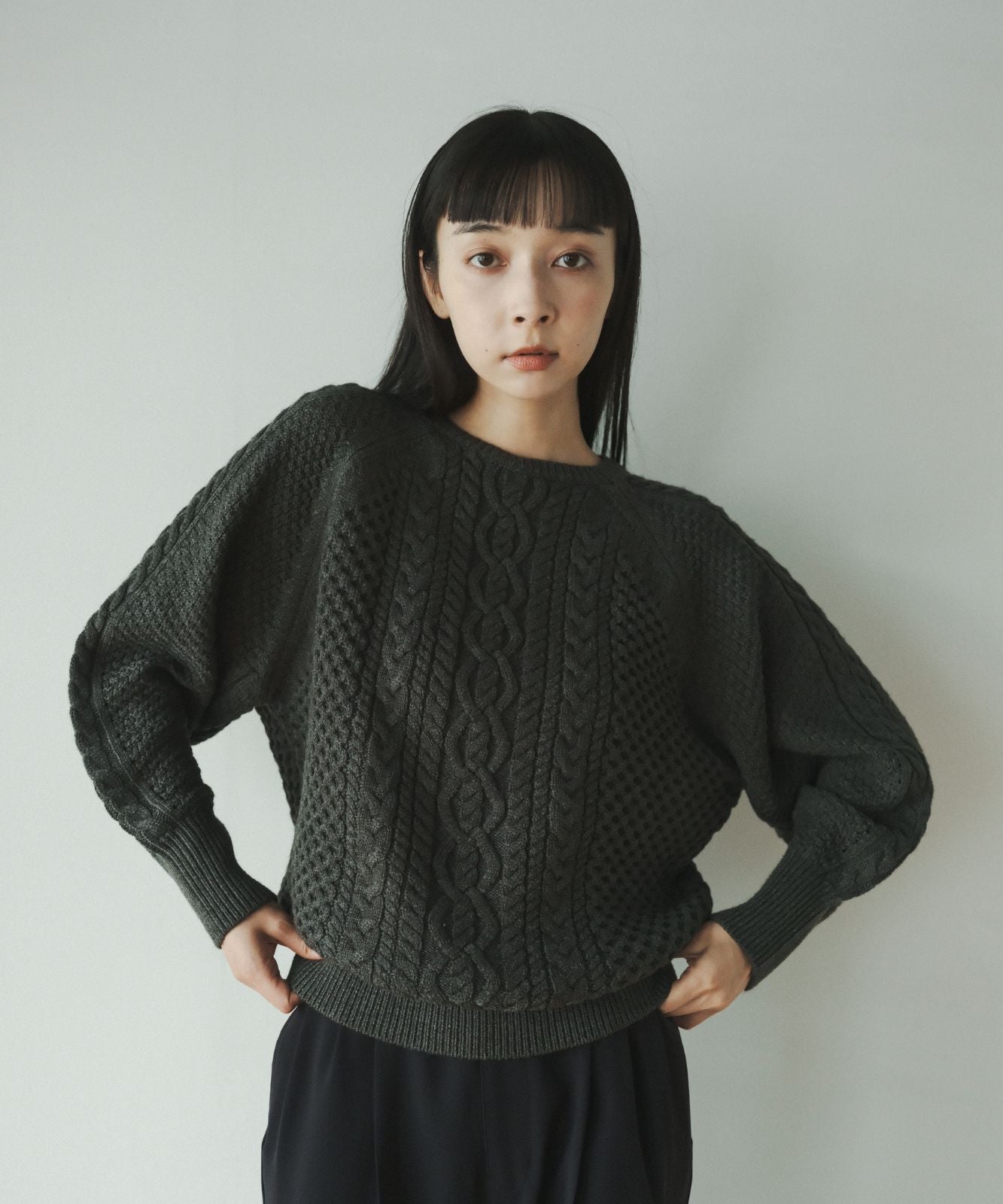 ≪通常販売≫chunky sweater（チャンキーセーター）