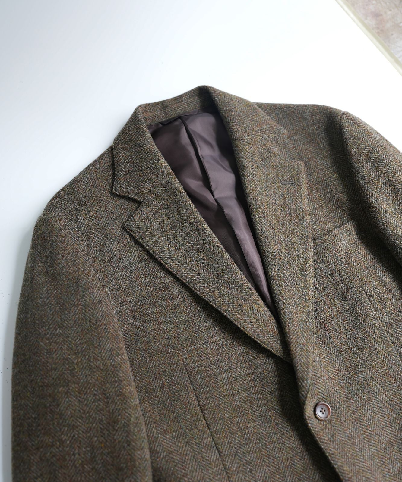 ≪在庫販売≫【Men's】wool herringbone jacket 