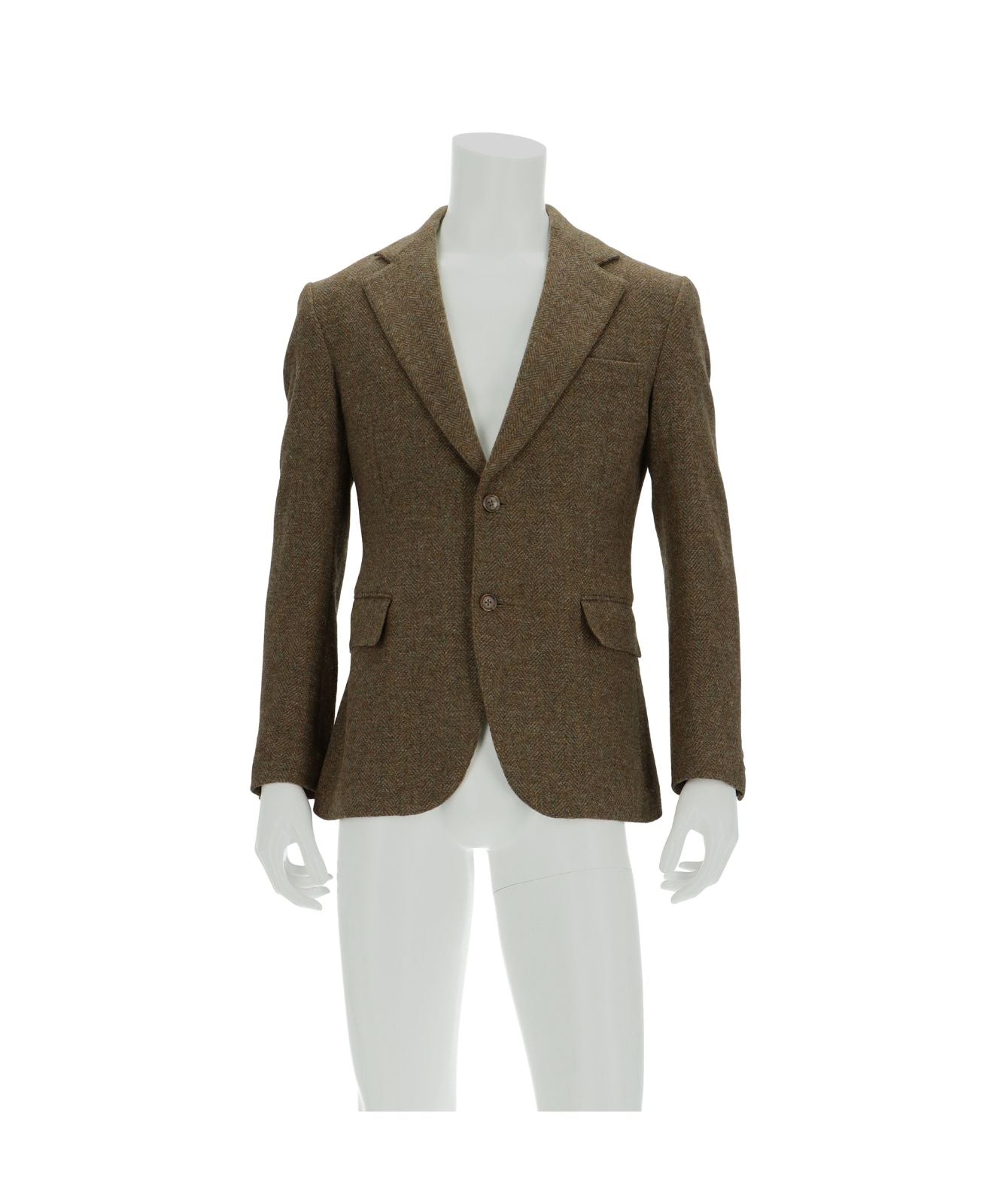 ≪在庫販売≫【Men's】wool herringbone jacket 