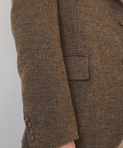 ≪在庫販売≫【Men's】wool herringbone jacket " annie "（ウールヘリンボーンジャケット「アニー」）