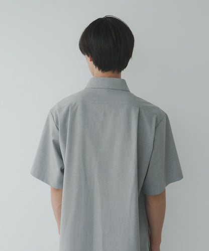 ≪在庫販売≫【Men's】shirts collar minimal blouse（シャツカラー ミニマルブラウス）