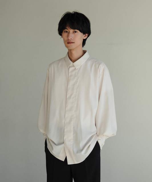 ≪在庫販売≫【Men's】 fly front easy shirts（フライフロントイージーシャツ）≪2024年4月30日15:00販売開始≫