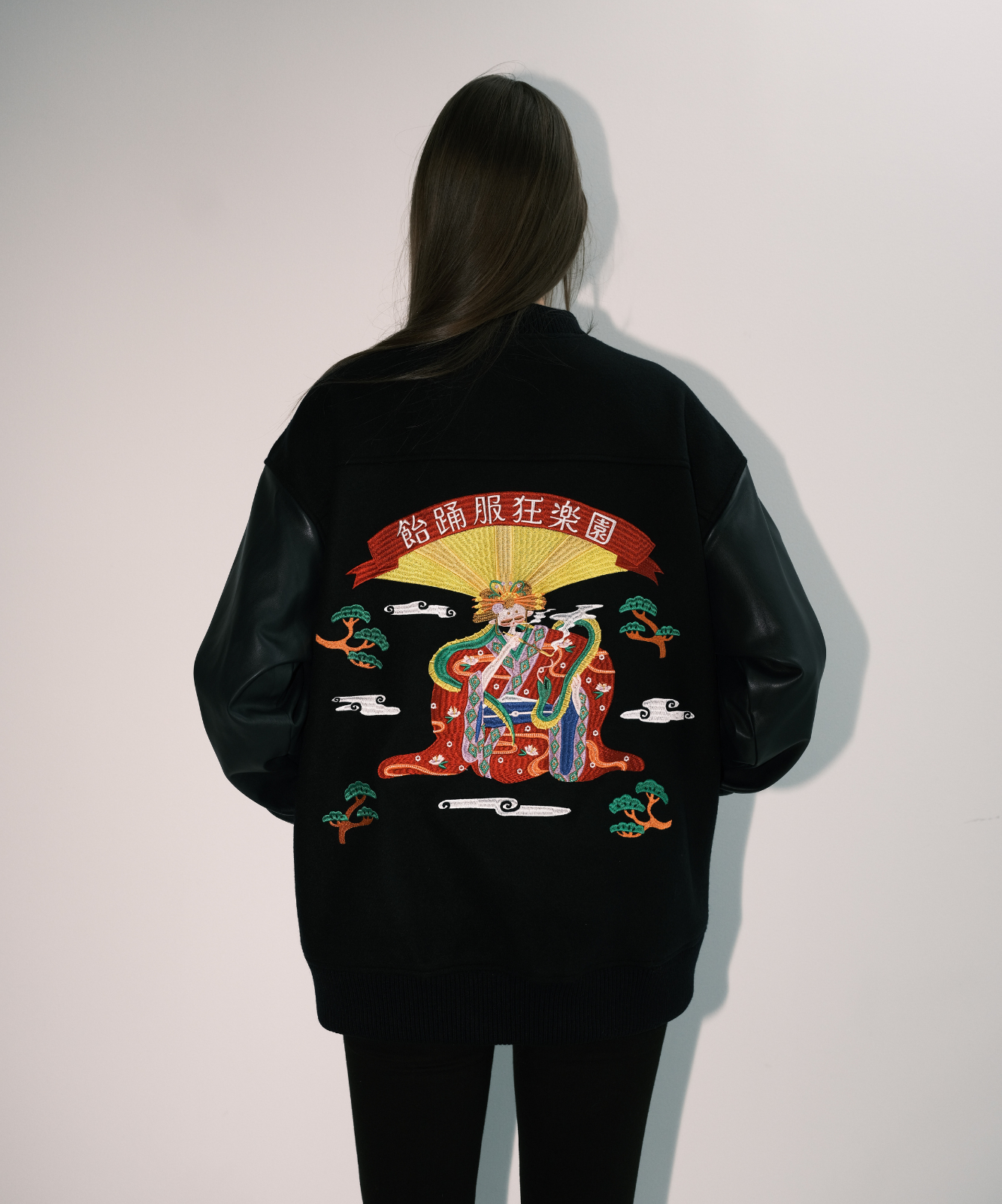 【未使用】DAPUMP YORI着用 JEMMY スタジャン ネイビー【完売品】 ≪通常販売≫“ 飴踊服 狂楽園 ” STADIUM JUMPER『巳』 – THE