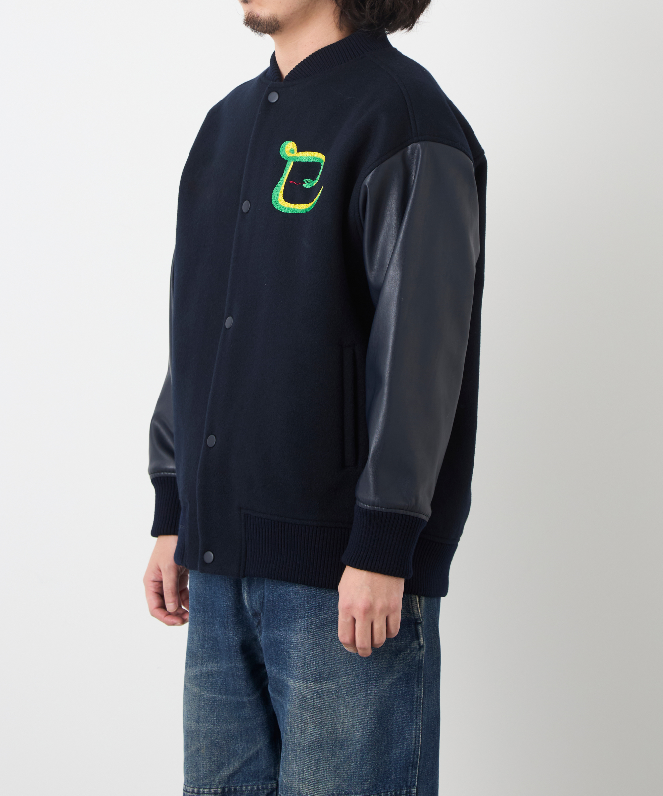 ≪予約販売≫“ 飴踊服 狂楽園 ” STADIUM JUMPER『巳』 ≪2024年10月1日15:00販売開始≫≪2024年12月後半頃発送予定≫