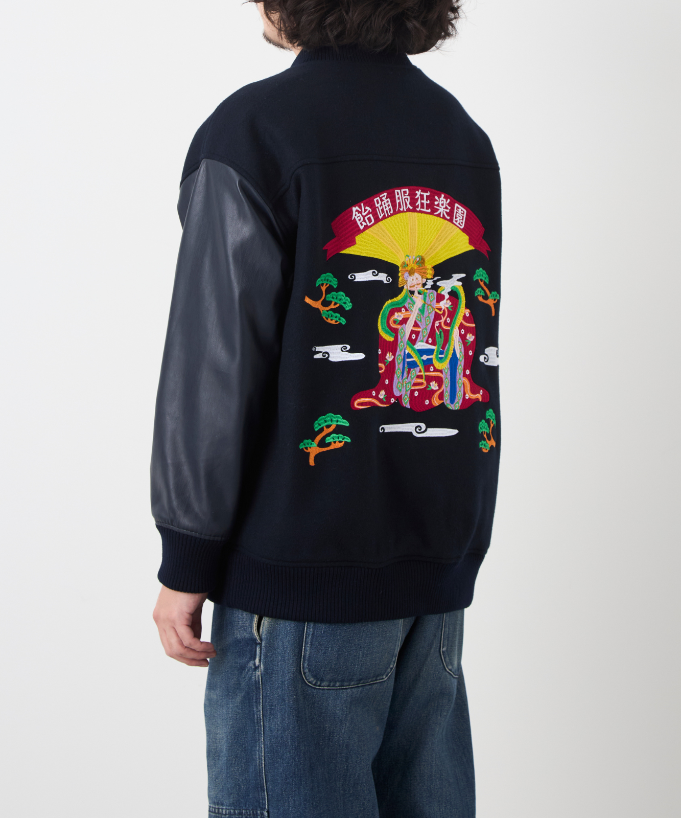 ≪通常販売≫“ 飴踊服 狂楽園 ” STADIUM JUMPER『巳』 – THE MUSEUM foufou ≪通常販売≫“ 飴踊服 狂楽園 ” STADIUM JUMPER『巳』 – THE MUSEUM foufou