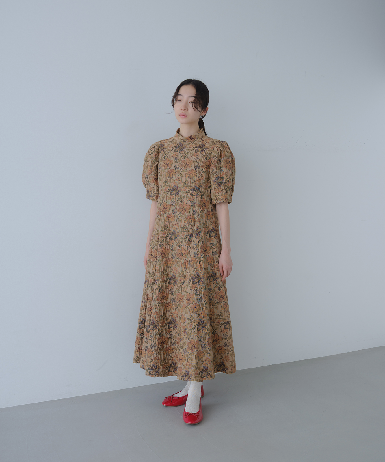 ≪通常販売≫foufou jacquard dress 