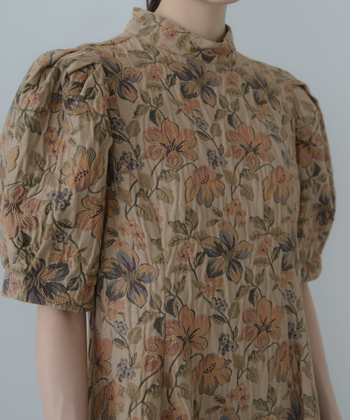 ≪通常販売≫foufou jacquard dress 