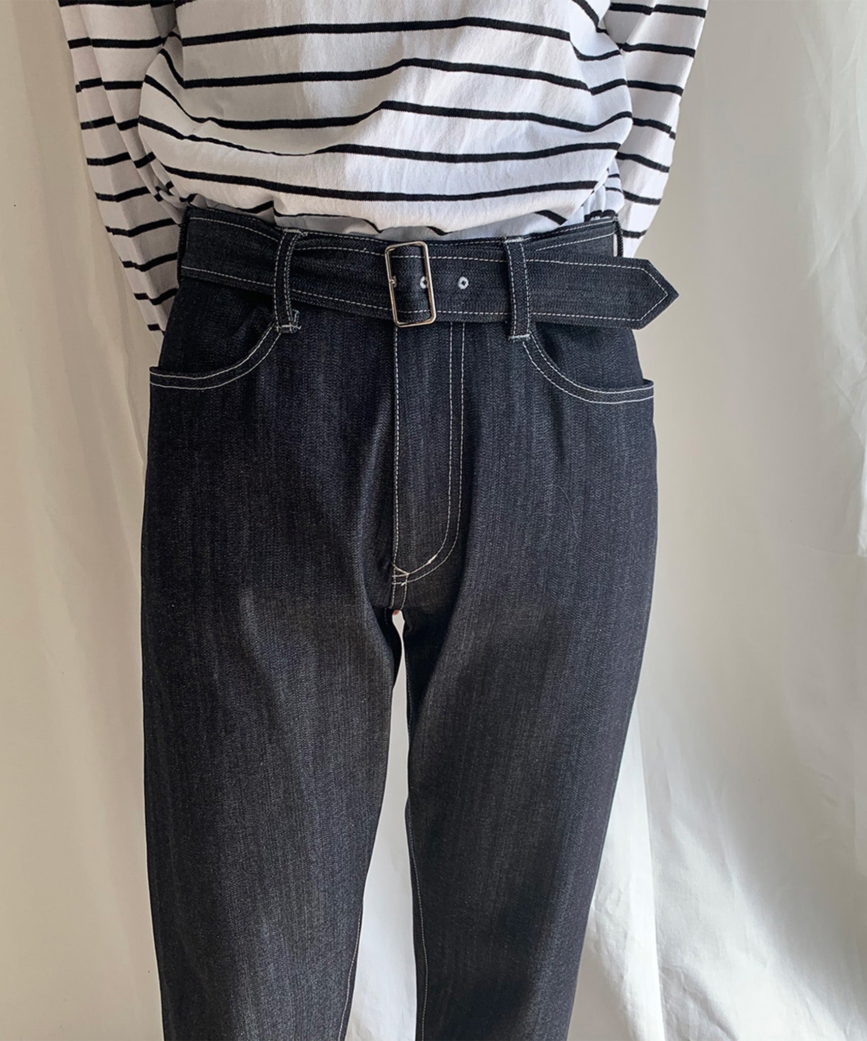 即発送定価¥19800 foufou denim「best friend」美品S-