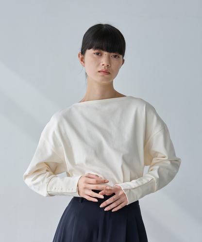 ≪通常販売≫foufou basque shirt（無地） （フーフーバスクシャツ）
